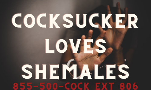 Cocksucker loves Shemales