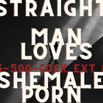 Straight Male Watches Shemale Porn