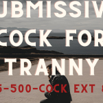Submissive Cock For Tranny
